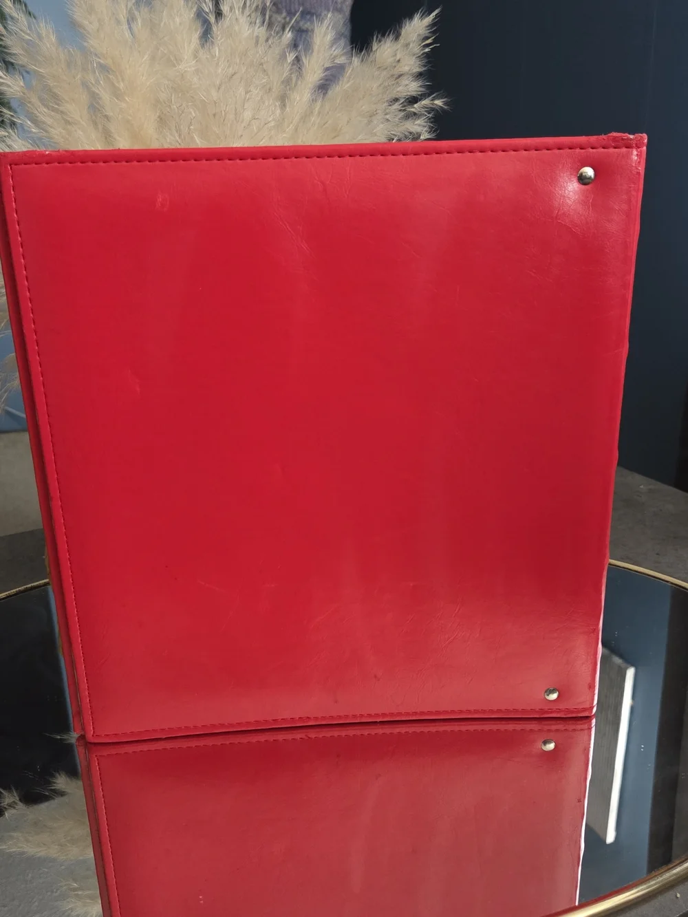 Vintage Cherry Recipe Binder Cookbook Organizer 3-Ring Binder Farmhouse Recipe